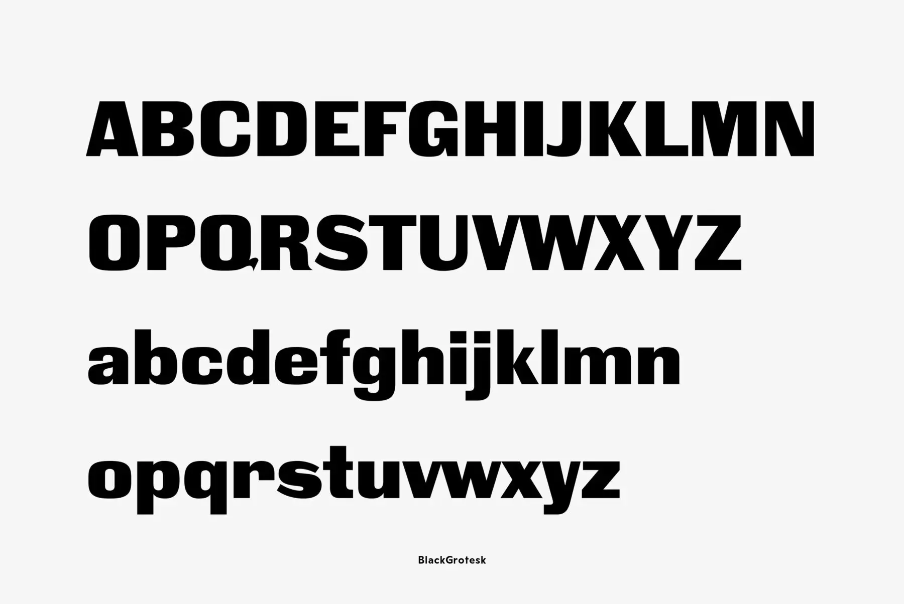 Black Grotesk Font - YouWorkForThem