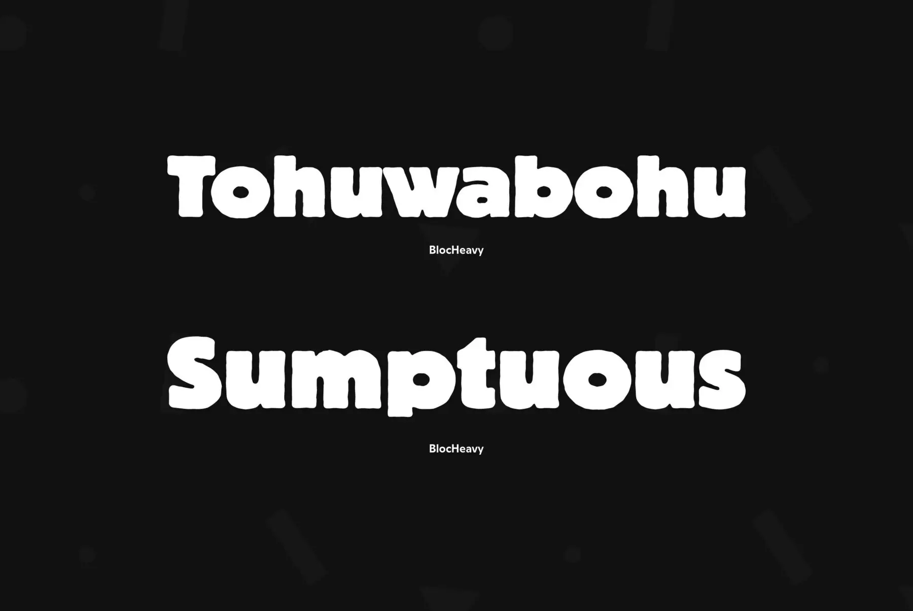 Bloc Font YouWorkForThem