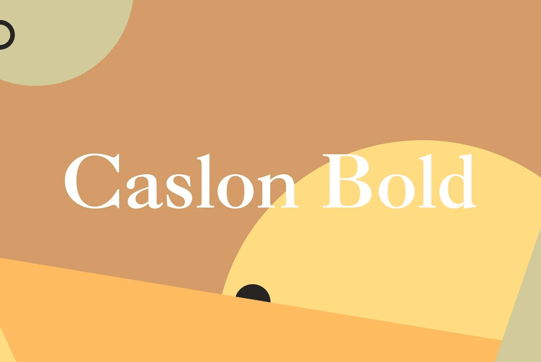 Caslon Bold