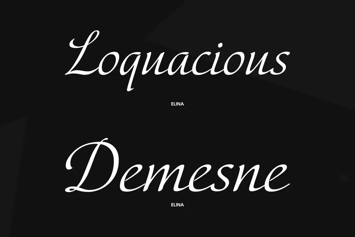 Elina Font - FontPath