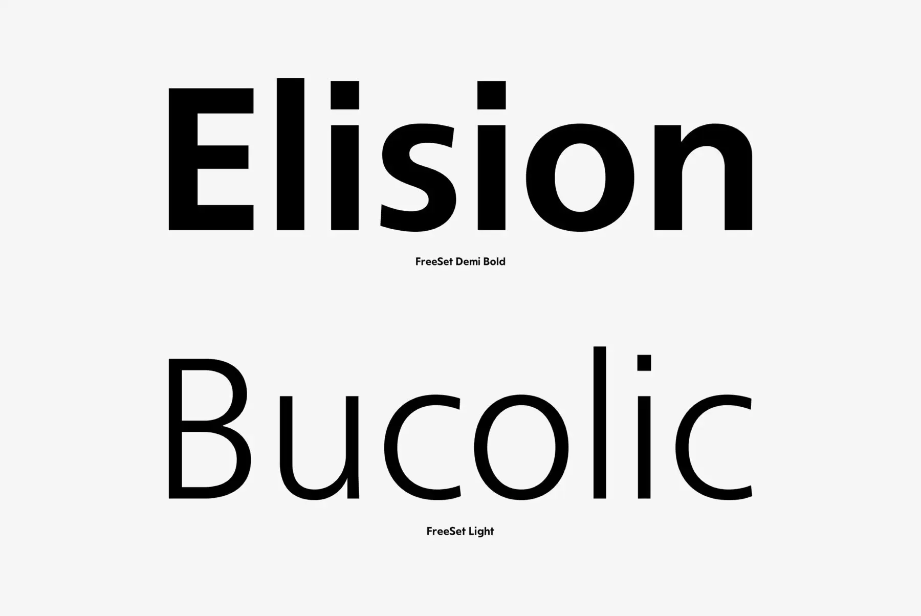 FreeSet Font YouWorkForThem