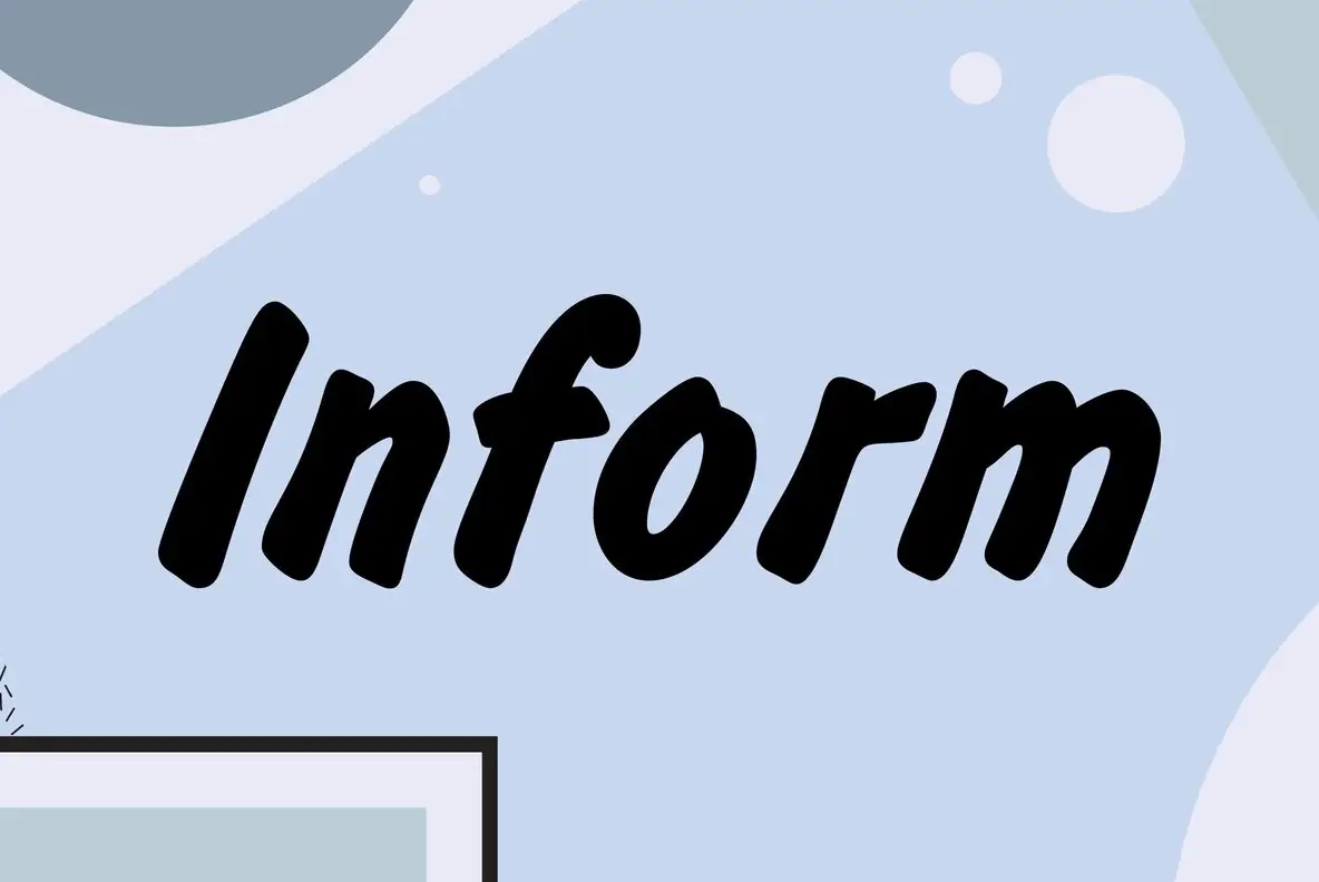Inform Font - Fontpath