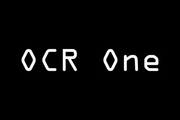 OCR One