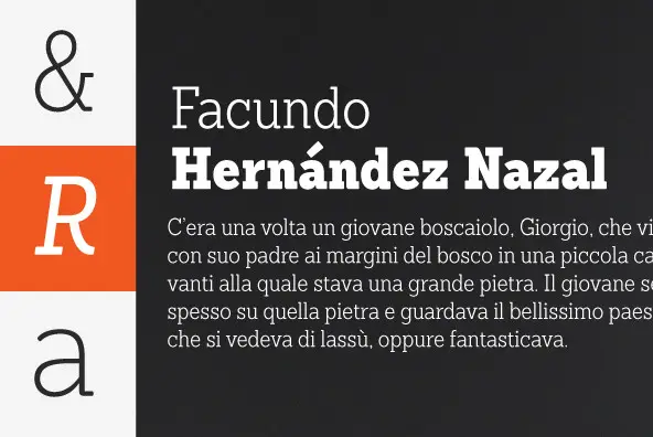 Sanchez Condensed Font - FontPath