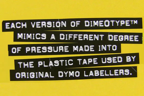 Dimeotype