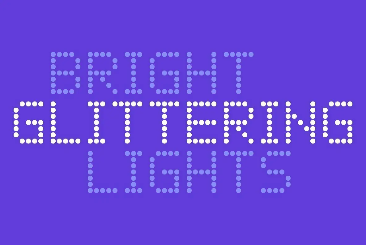 Led Font - Fontpath