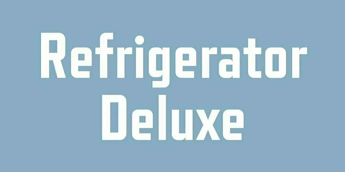 Refrigerator Deluxe