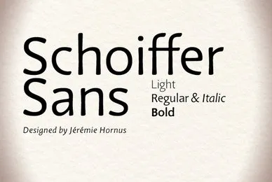 Schoiffer Sans