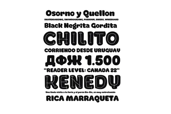 Koni Black Font - YouWorkForThem