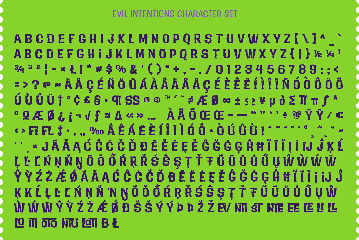 Evil Script Font Types Evil Intentions Font - YouWorkForThem