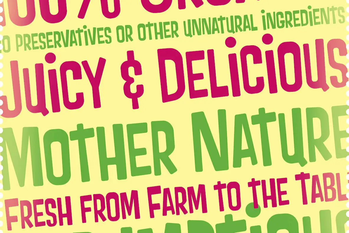 Pink Broccoli Font - Fontpath