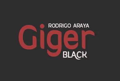 Giger Black