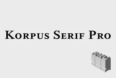 Korpus Serif Pro