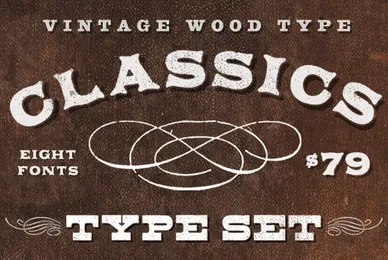 Aerotype Vintage Wood Type Classics