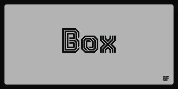 Box Font