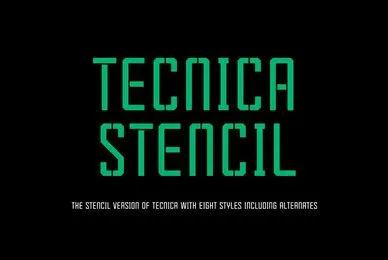 Tecnica Stencil