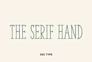 The Serif Hand