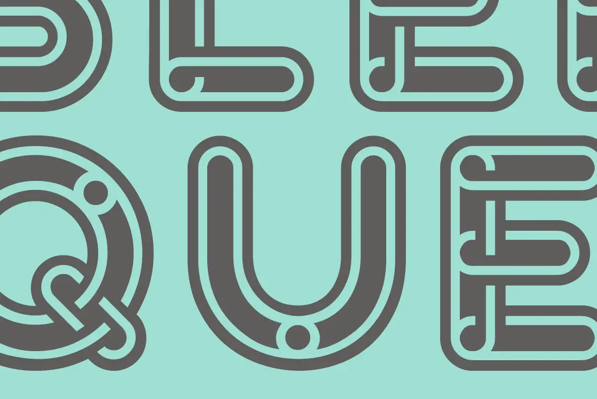 Monggo Lettering Mungo Font - YouWorkForThem