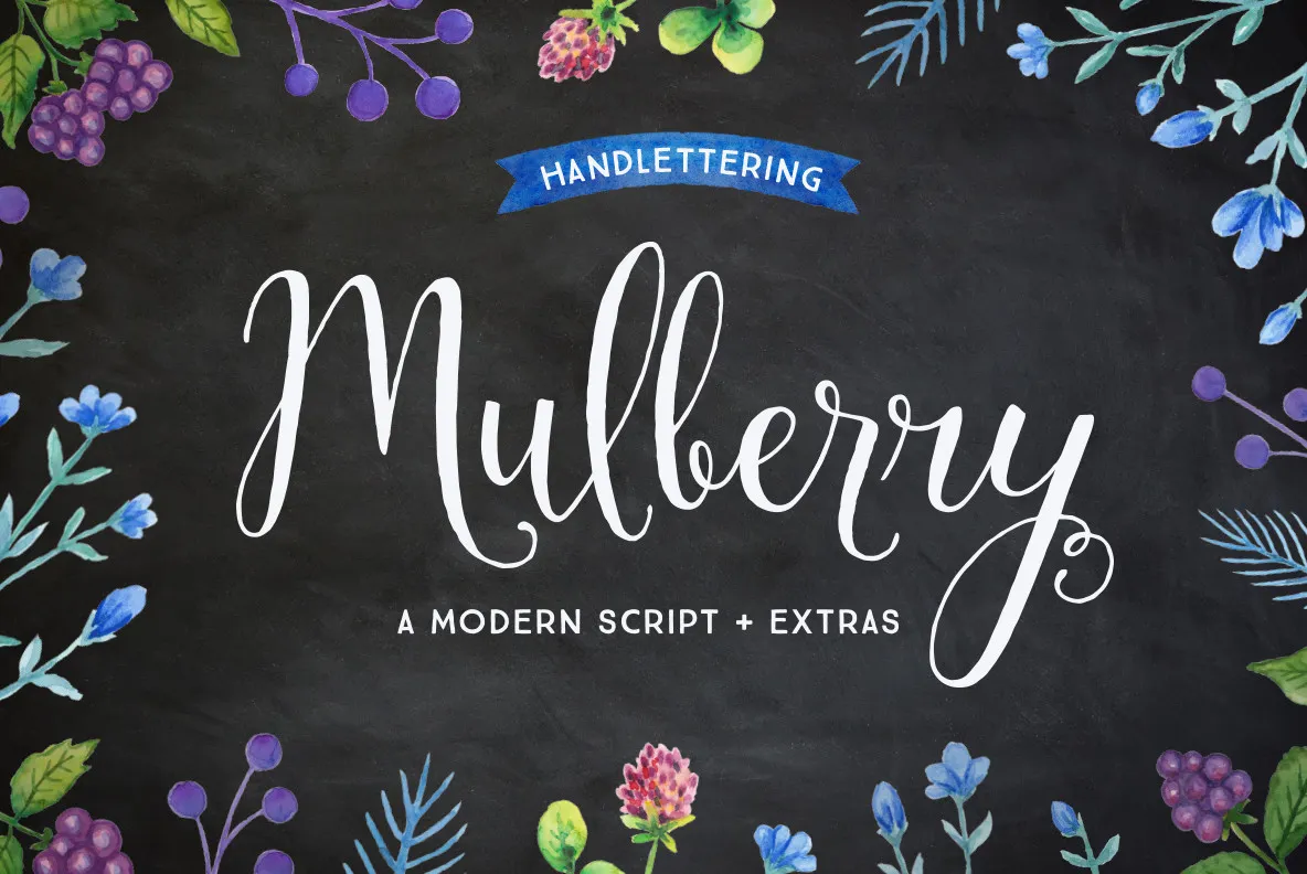 Mulberry Script Pro