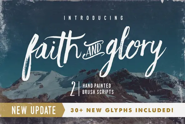 Faith and Glory Font