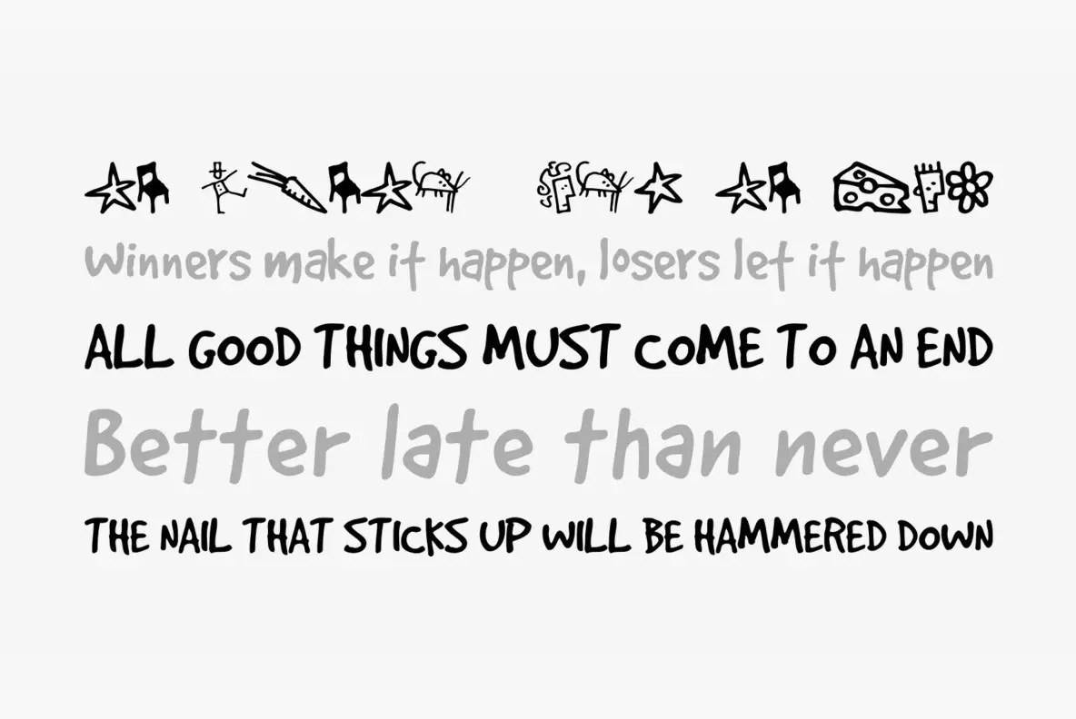 Good Dog Font YouWorkForThem