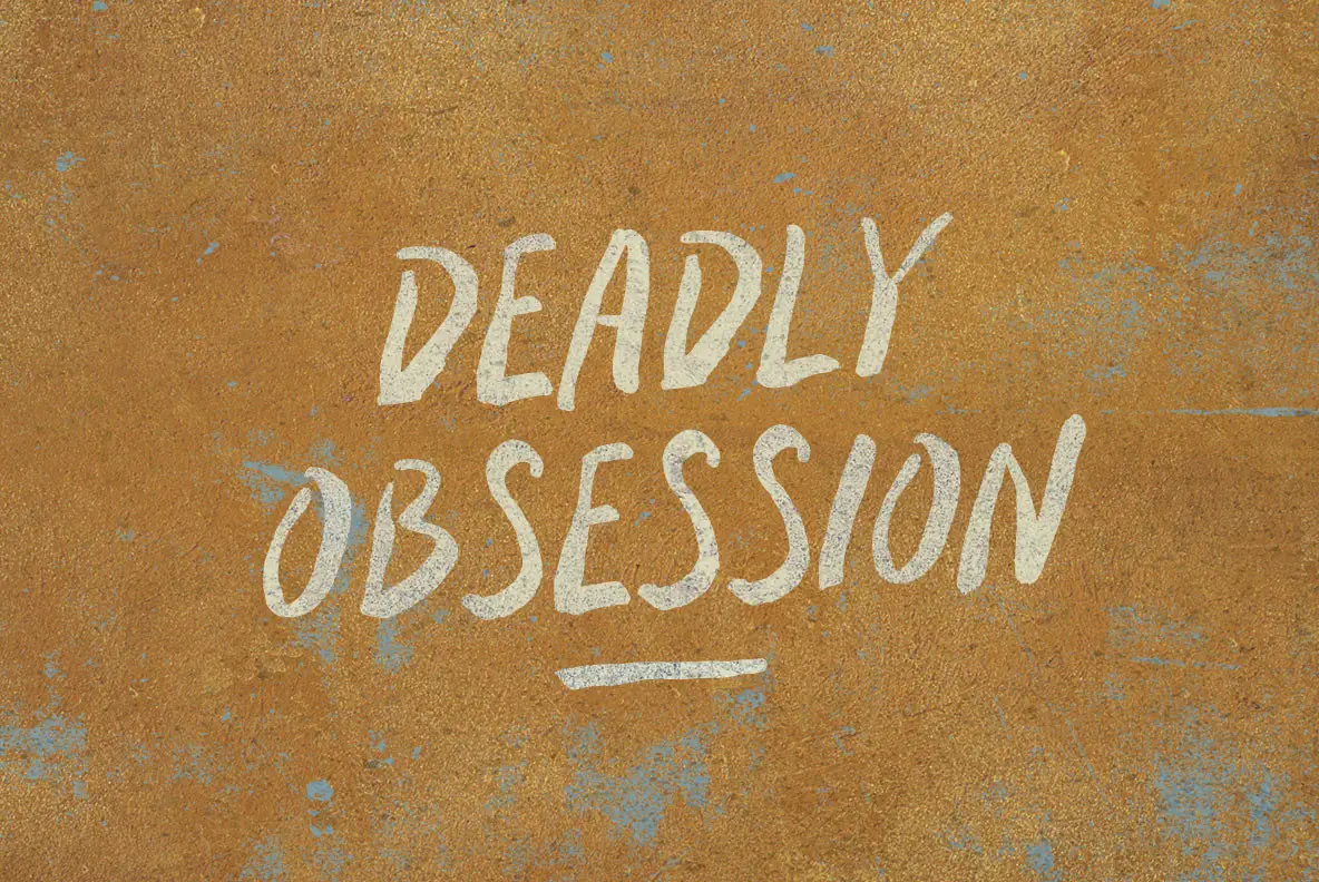 Wreck Effect Font YouWorkForThem