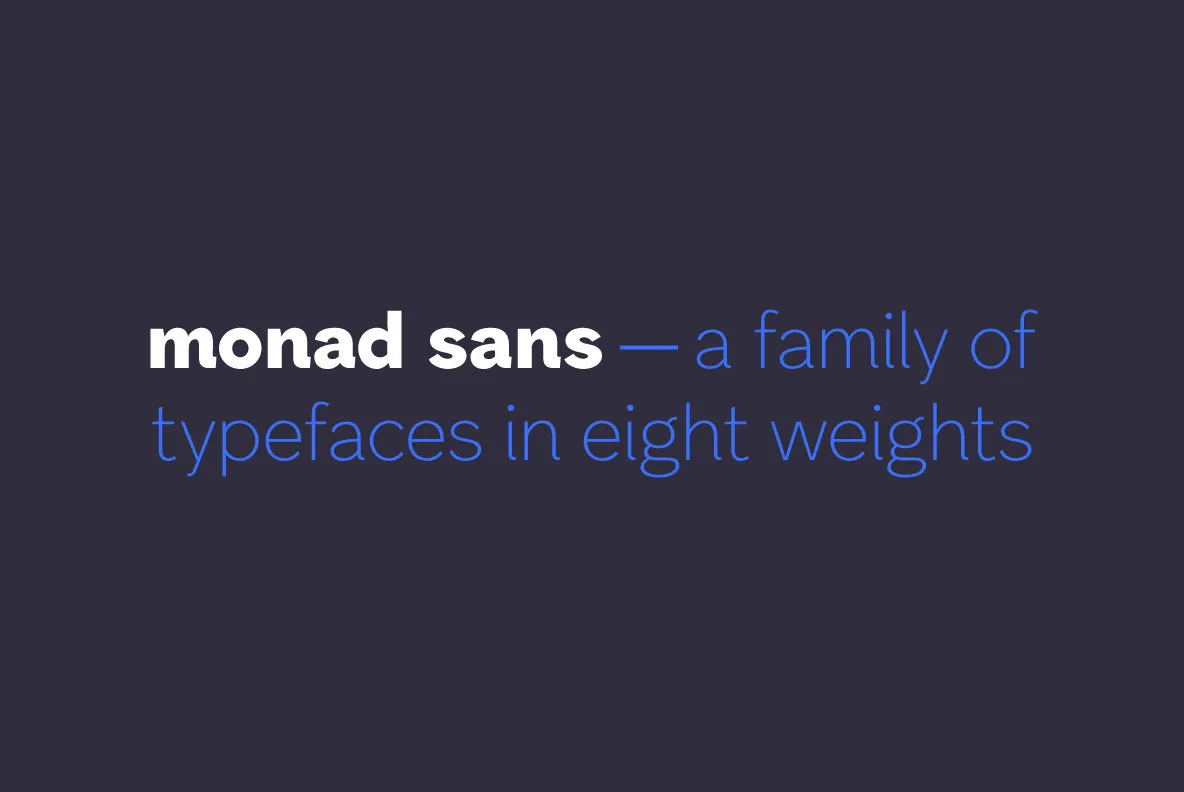 Monad Sans