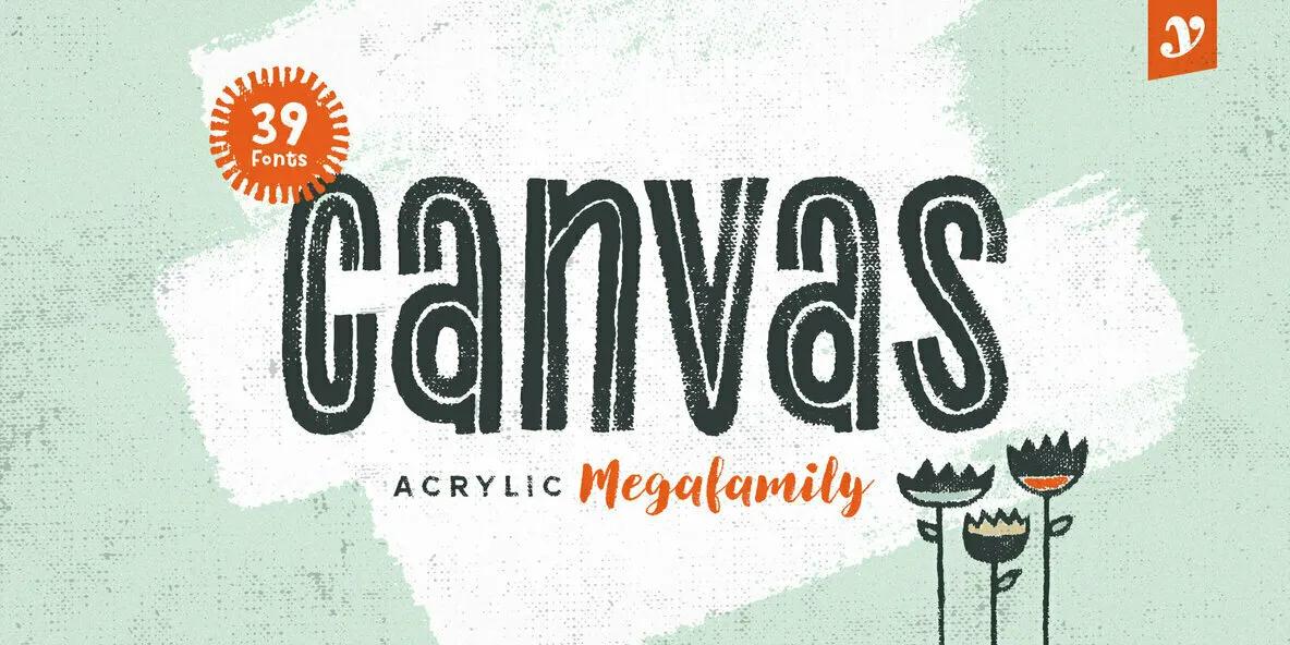 Canvas Acrylic Megafamily