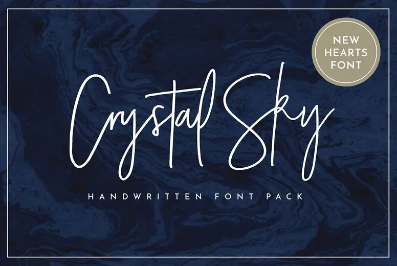 Crystal Sky Font