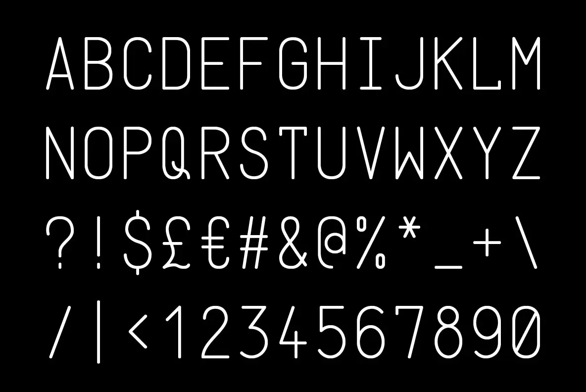 Donagram Font - YouWorkForThem