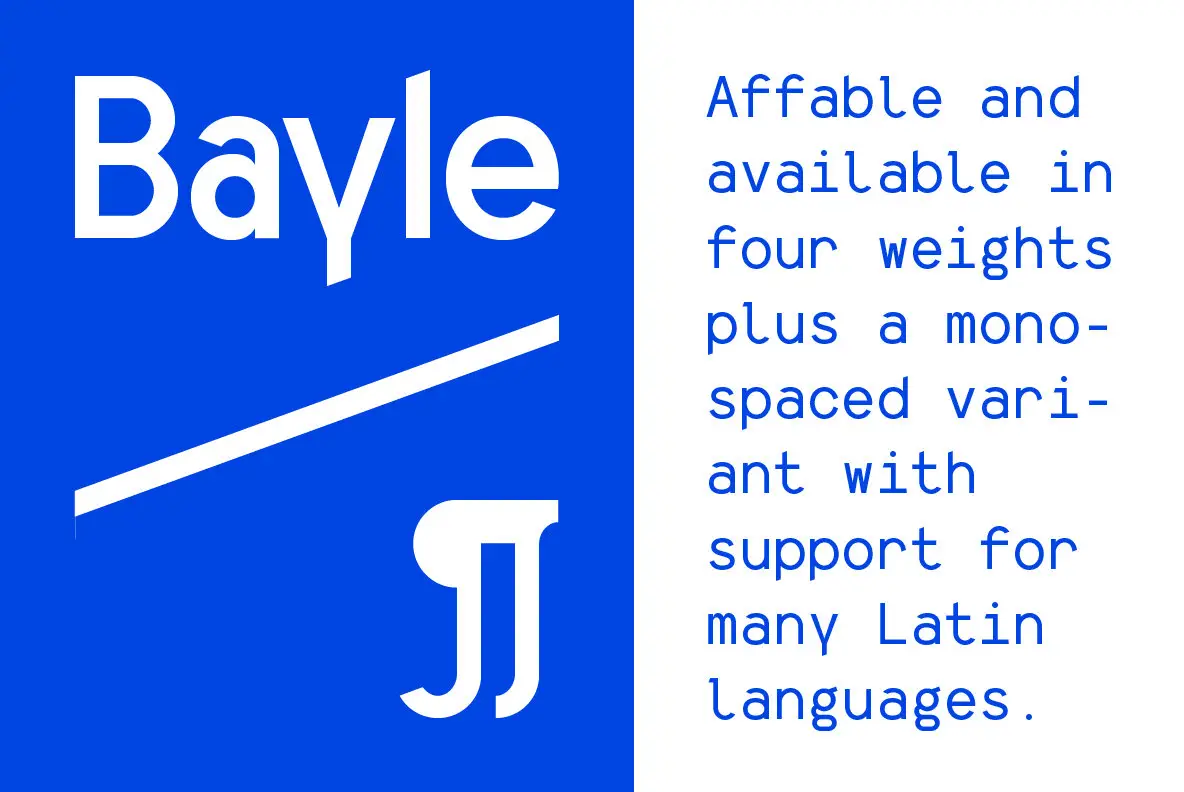 Bayle Font - Fontpath