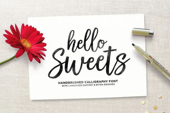 Hello Sweets Font