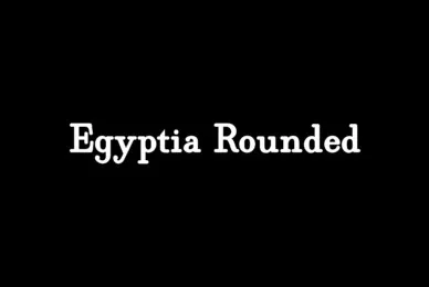 Egyptia Rounded