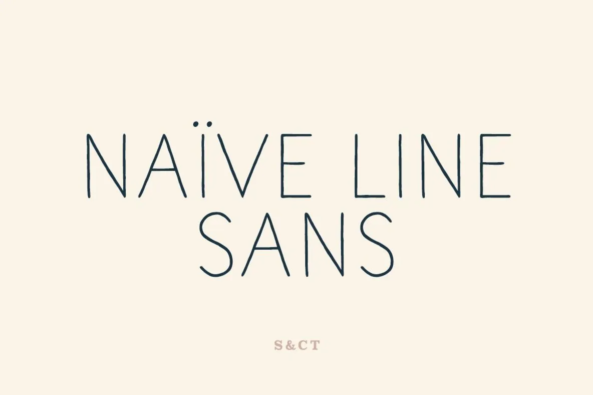 Naive Line Sans