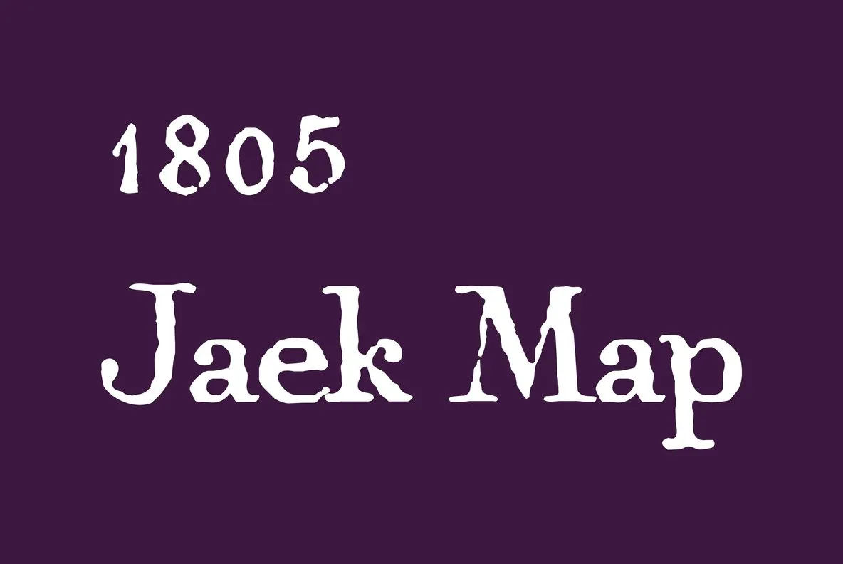1805 Jaeck Map