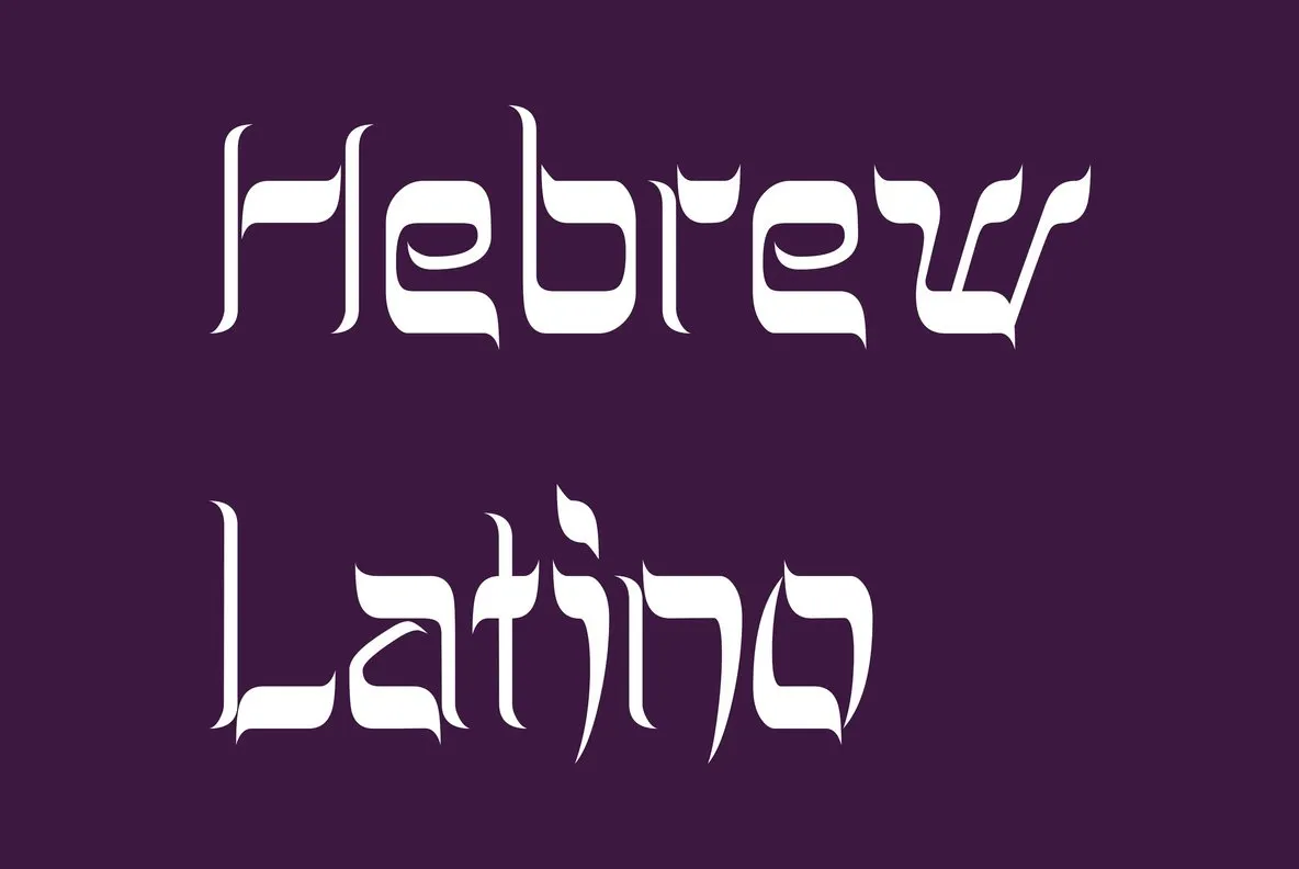 Free Hebrew fonts | Hebrew tattoo, Tattoo fonts generator, Tattoo font