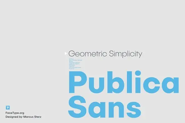 Publica Sans Font