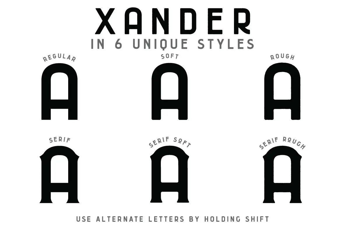 Xander Font - FontPath