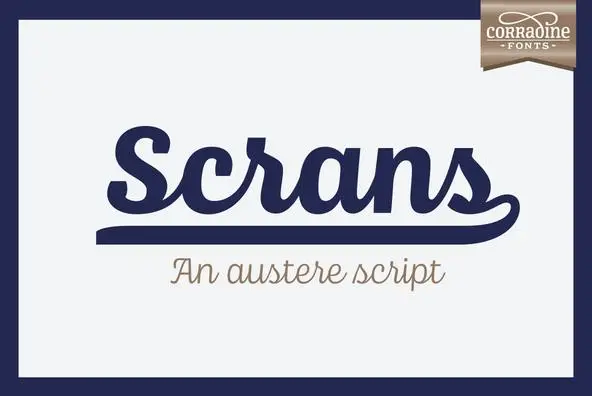 Scrans Font
