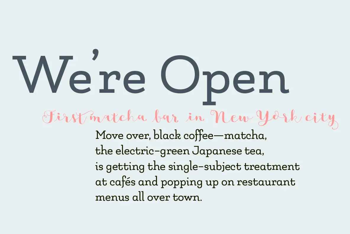 Matcha Script Matcha Font - YouWorkForThem