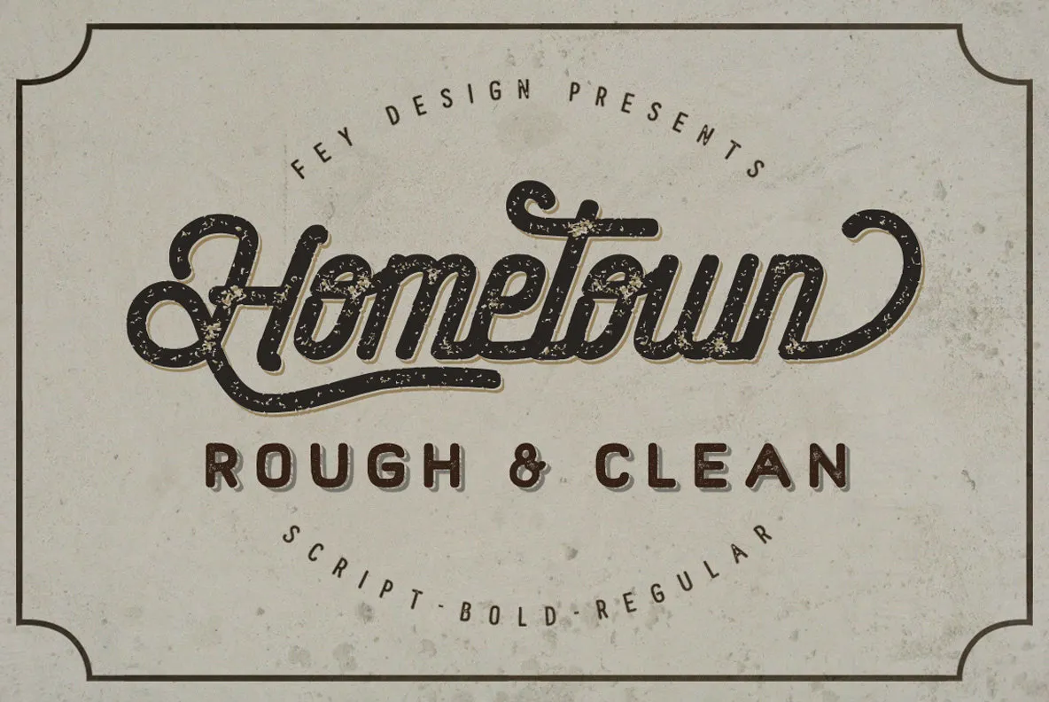 Hometown Rough & Clean Family