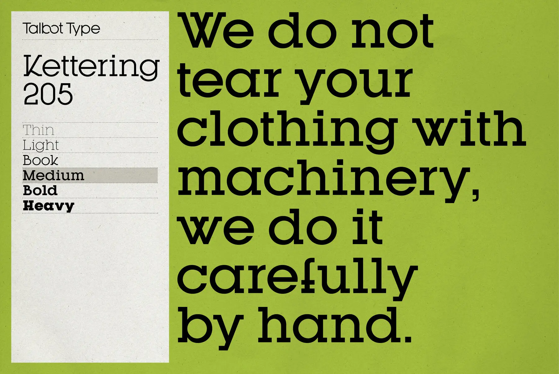 Kettering 205 Font - YouWorkForThem