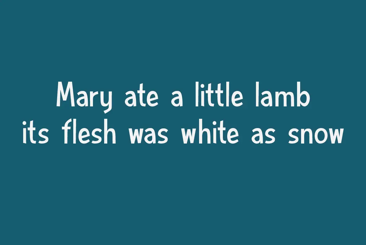 Blue Sheep Font - Fontpath