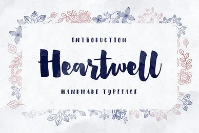 Heart Fonts - YouWorkForThem