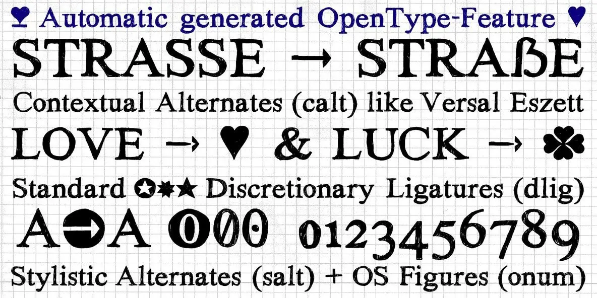 Hand Scribble Sketch Times Font - FontPath