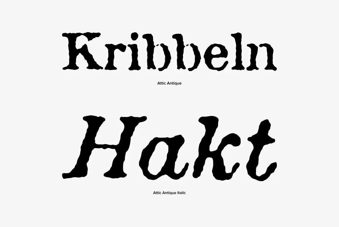 Attic Antique Font FontPath