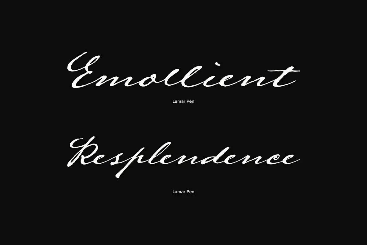 Lamar Pen Font FontPath