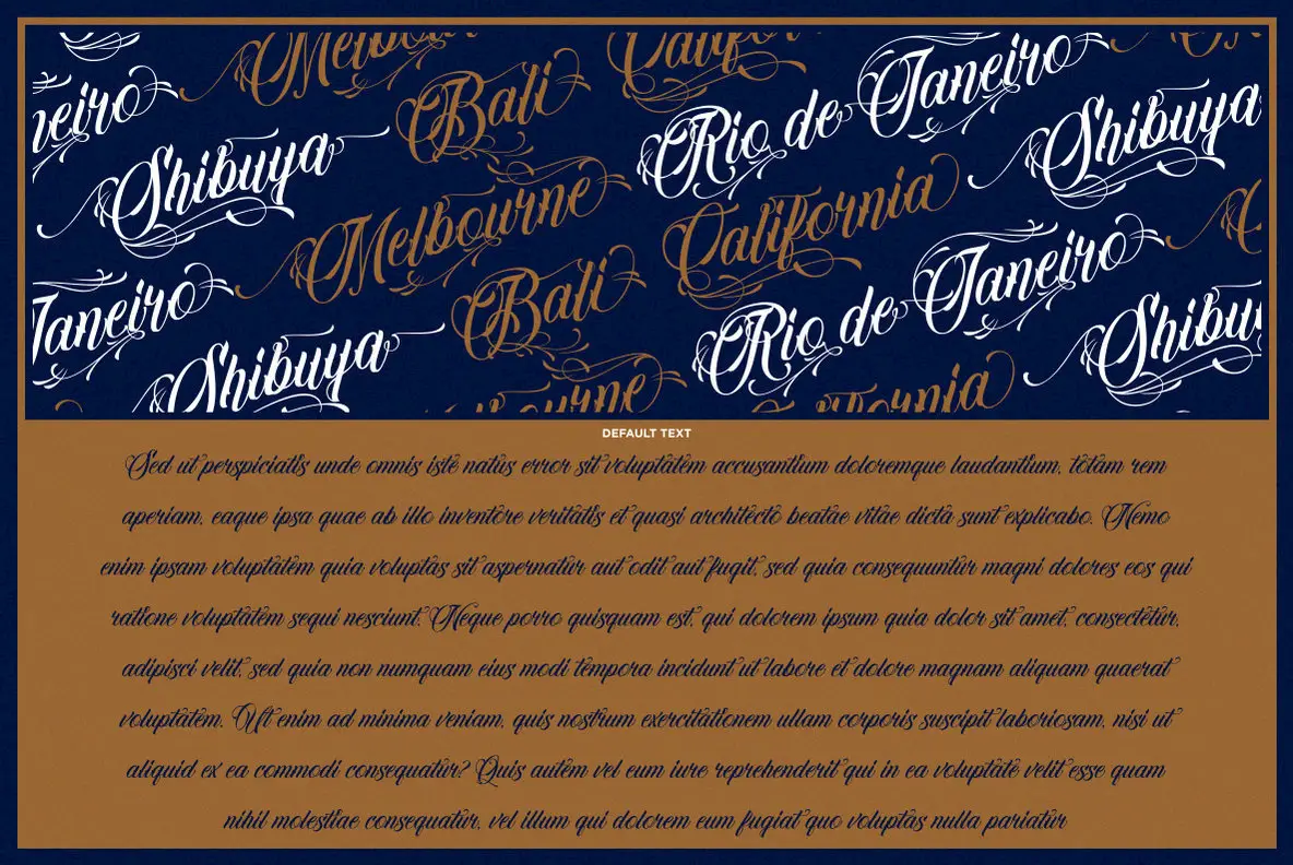 Familia Script Font - YouWorkForThem