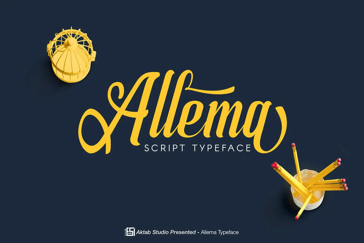 Allema Script