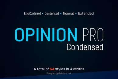 Opinion Pro Condensed